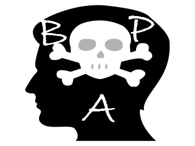 BPA toxins in the briain