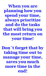 effective time management tips