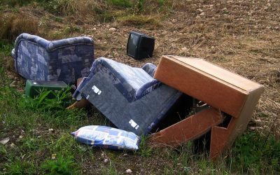 Steps to take when someone fly tips on your land